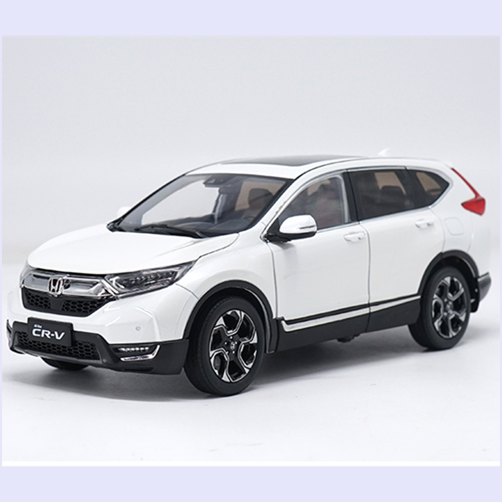 Original Authorized Authentic alloy Pull Back 1:18 Honda CRV SUV Classic toy models for christmas/Birthday gift, collection