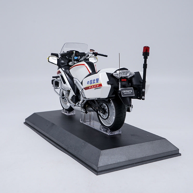 1:10 Motorcycle Model, Original CFMOTO CF650C G20 escort motorcycle of state guest model