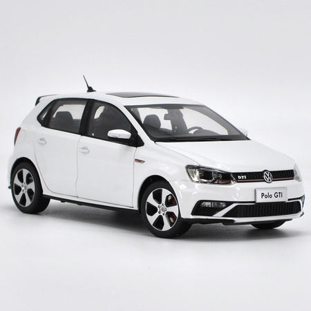 Original factory authentic 1:18 2015 NEW POLO GTI diecast car model for collection, gift, toys