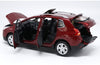 Original factory authentic 1:18 3008 PEUGEOT SUV diecast car model with small gift