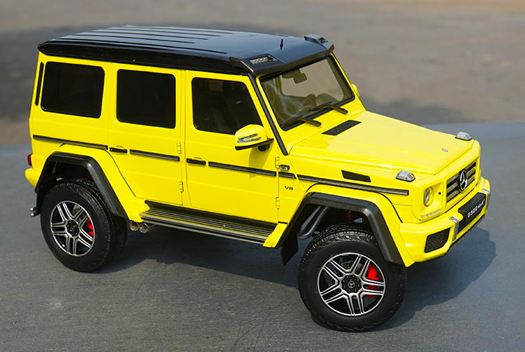 1:18 Almost Real Benz G500 4x4 Benz G G series AR diecast toy car models with small gift