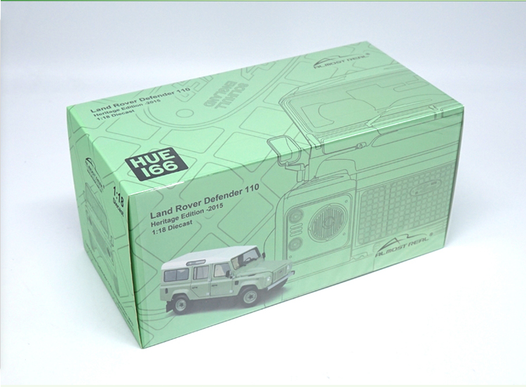 high classic collectible 1:18 Almost real AR land rover defender 90 110 souvenir edition diecast metal car model with small gift