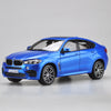 Blue / Black / White / Red 1:18 Scale Diecast BMW X6M X6 M Model 2016 Version
