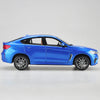 Blue / Black / White / Red 1:18 Scale Diecast BMW X6M X6 M Model 2016 Version