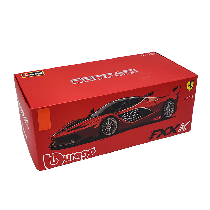 Original factory authentic 1:18 Bburago Ferrari FXX K Sport Racing Car diecast metal car model with small gift