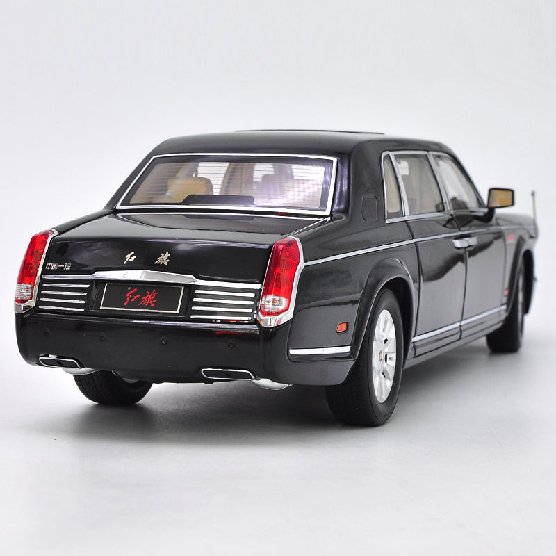 1/24 FAW Hongqi Ca7600j High Grade Inspection Limousine Diecast Model