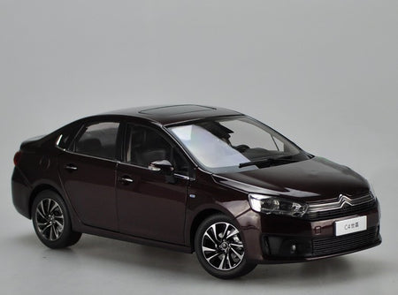 Original factory authentic 1:18 CITROEN C4 Sega diecast car models with small gift