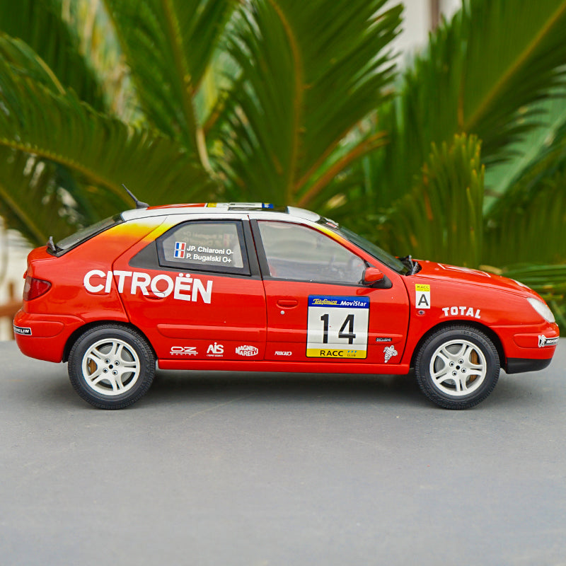 1/18 CITROEN Senna WRC monte carlo Picasso Diecast Rally Car Model with small gift