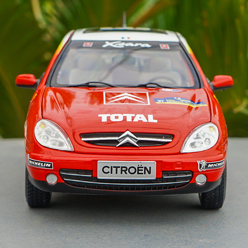1/18 CITROEN Senna WRC monte carlo Picasso Diecast Rally Car Model with small gift