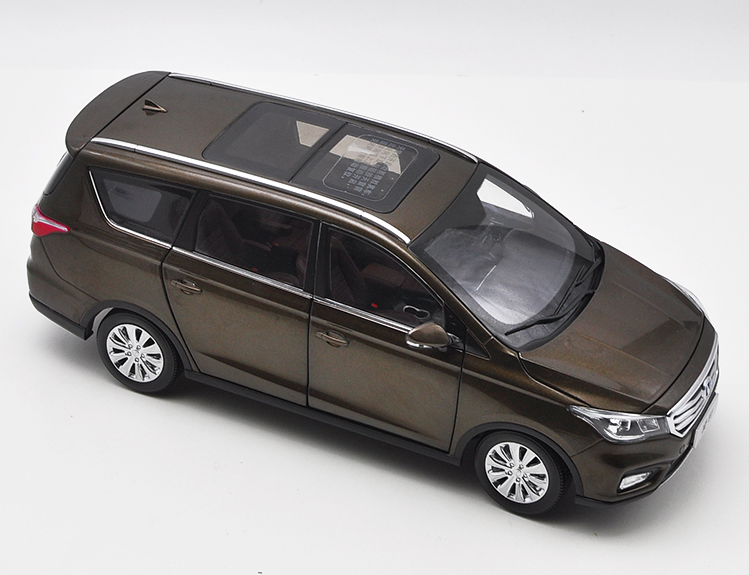 Original factory authentic 1:18 Changan Lingxuan MPV diecast metal SUV car model with small gift