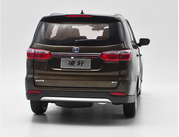 Original factory authentic 1:18 Changan Lingxuan MPV diecast metal SUV car model with small gift