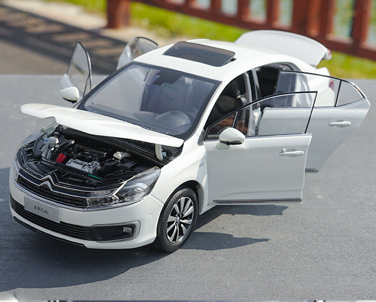 1:18 DONGFENG CITROEN C4L ALLOY DIECAST CAR MODEL with small gift