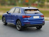 1:18 Diecast All New AUDI Q3 2019 version metal SUV car model with small gift