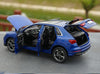 1:18 Diecast All New AUDI Q3 2019 version metal SUV car model with small gift