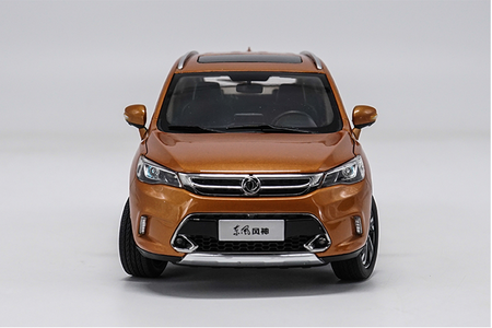 Original factory authentic 1/18 Dong Feng Aeolus AX5 diecast metal SUV car model with small gift