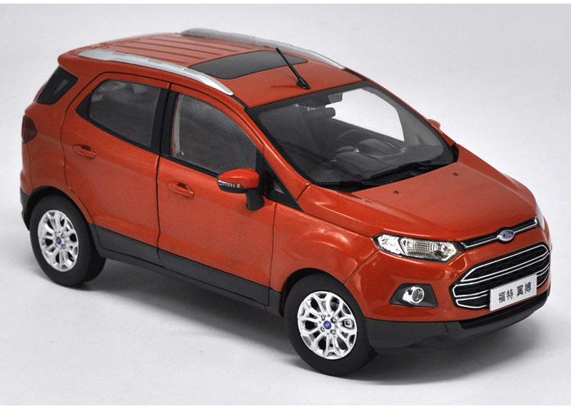 Original factory authentic 1:18 Ford ECOSPORT SUV diecast car model with small gift