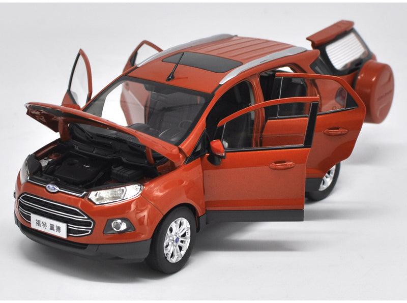 Original factory authentic 1:18 Ford ECOSPORT SUV diecast car model with small gift