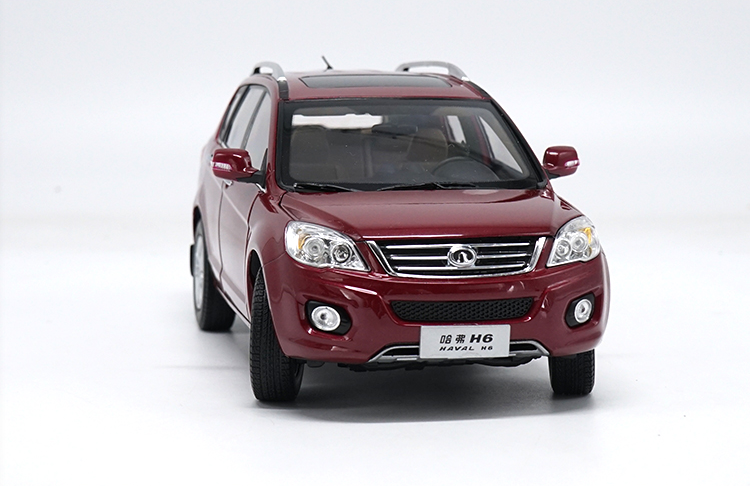 Original factory authentic 1:18 Haval H6 diecast metal SUV car model with small gift