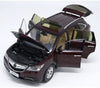 Original factory authentic 1:18 Honda Acura MDX diecast car models with small gift
