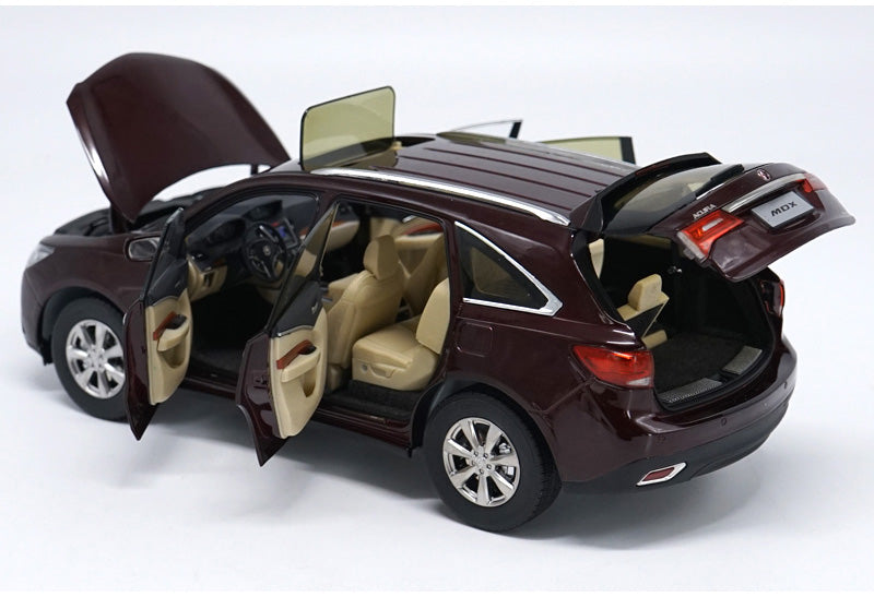 Original factory authentic 1:18 Honda Acura MDX diecast car models with small gift