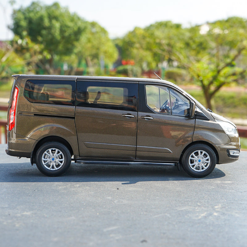 1/18 Jiangling JMC ford dealer version car model Ford Tourneo alloy car model with small gift