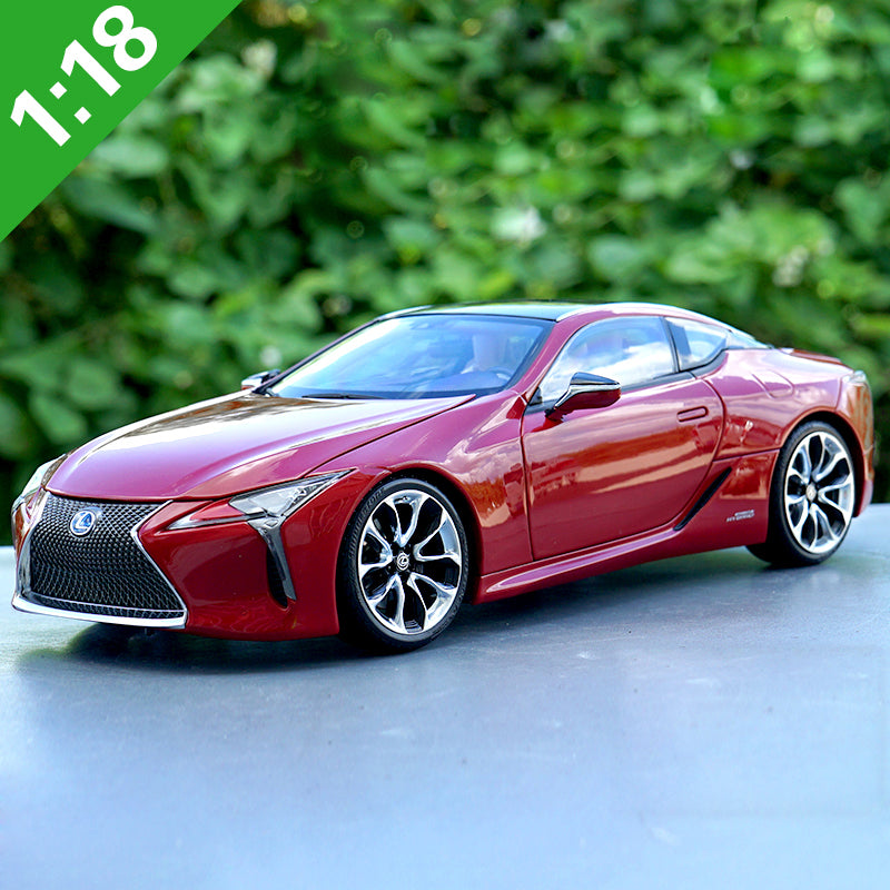 Original factory authentic 1:18 LEXUS LC500h LC500 diecast metal scale car models for gift, collection, toys