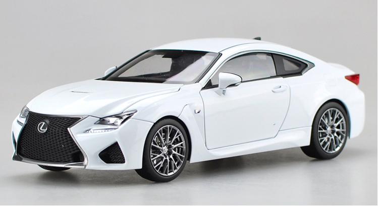 Original factory authentic 1:18 LEXUS RCF Sportscar diecast car model for collection, gift, toys