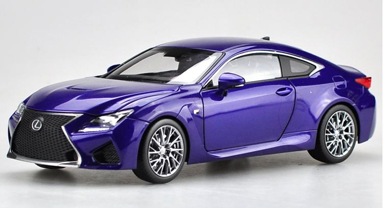 Original factory authentic 1:18 LEXUS RCF Sportscar diecast car model for collection, gift, toys