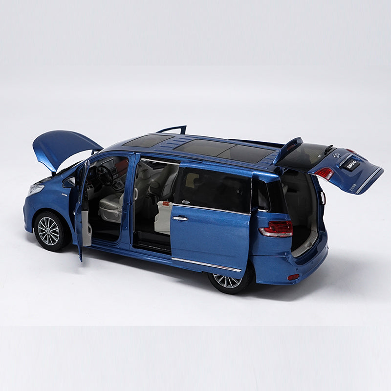 Modellino Pressofuso 1:18 Maxus EG10 MPV - Auto Elettrica Bianca - Veicolo In Miniatura