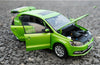 Original factory authentic 1:18 NEW POLO 2016 green/RED/yellow diecast sedan car model for gift, toys, collection