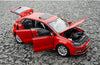 Original factory authentic 1:18 NEW POLO 2016 green/RED/yellow diecast sedan car model for gift, toys, collection