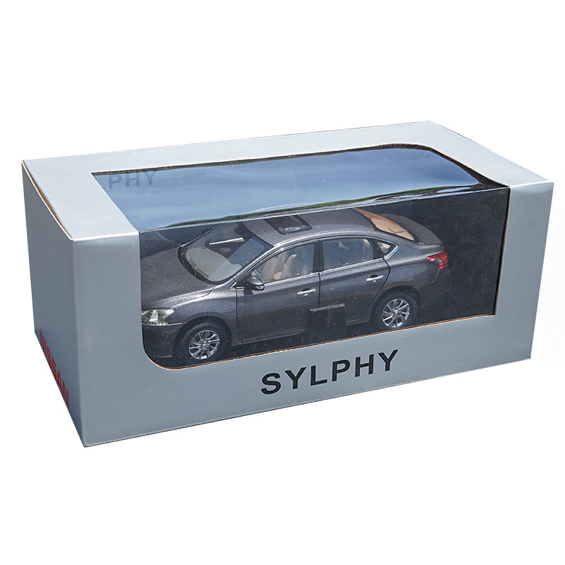 Original factory authentic 1:18 NISSAN SYLPHY diecast car model with small gift