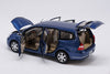 Original factory authentic 1/18 Nissan GENISS MPV 6 blue/red diecast metal car model with small gift