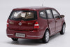 Original factory authentic 1/18 Nissan GENISS MPV 6 blue/red diecast metal car model with small gift