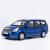 Original factory authentic 1/18 Nissan GENISS MPV 6 blue/red diecast metal car model with small gift