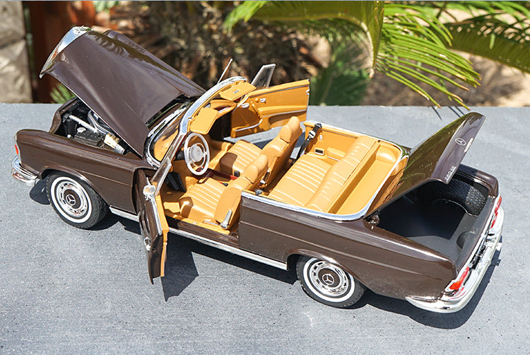 1/18 Norev Mercedes-Benz MB 280 SE 280SE Cabriolet (1969) (Black