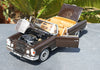 1/18 Norev Mercedes-Benz MB 280 SE 280SE  Cabriolet (1969) (Black) Diecast Car Model with small gift