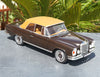 1/18 Norev Mercedes-Benz MB 280 SE 280SE  Cabriolet (1969) (Black) Diecast Car Model with small gift