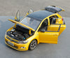 1:18 Original Volkswagen All New Polo Plus car model with small gift