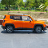 Original factory authentic 1:18 JEEP Renegade diecast car model with small gift