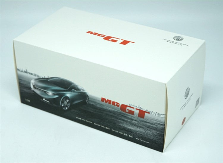 Original factory authentic 1:18 Saic MG MGGT diecast car model with small gift