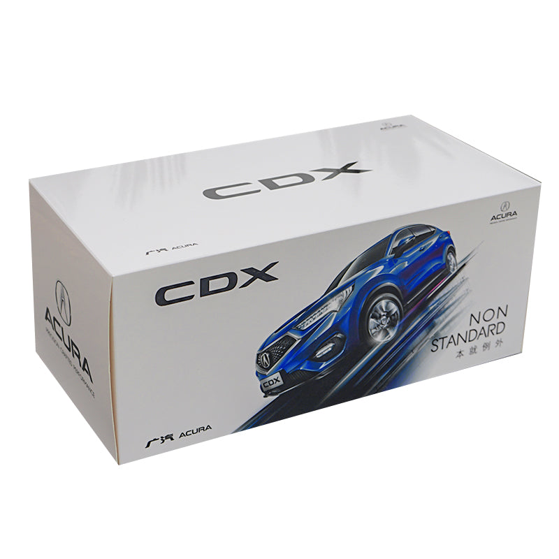 1:18 Scale Acura CDX 2018 Diecast Model Car + Small gift
