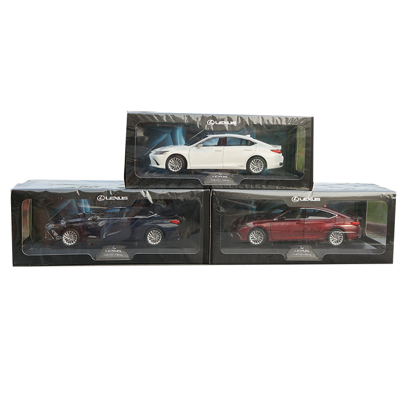 レクサスES300hバージョンL 1/ 18 ミニカー 1/18 Scale LEXUS ES 300H White Diecast Car Model Collection