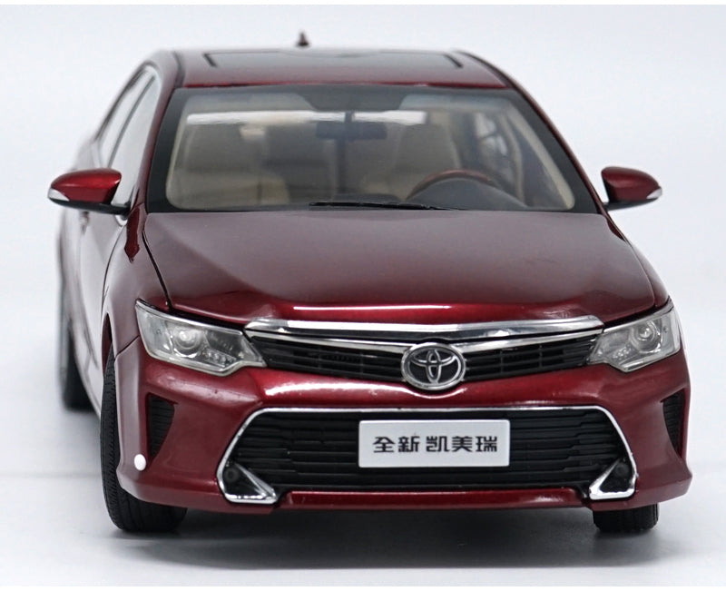 Original factory authentic 1:18 TOYOTA CAMRY 2015 version diecast car model for toys, gift, collection