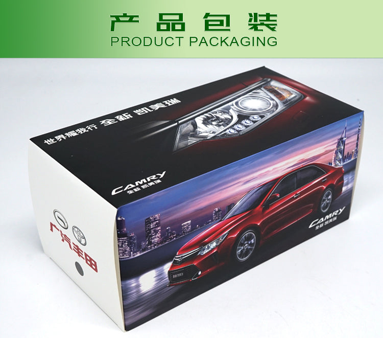 Original factory authentic 1:18 TOYOTA CAMRY 2015 version diecast car model for toys, gift, collection