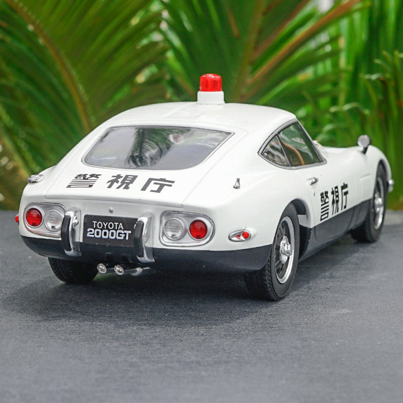 1:18 Triple 9 1967 Toyota 2000 GT Gloss Red Color metal car