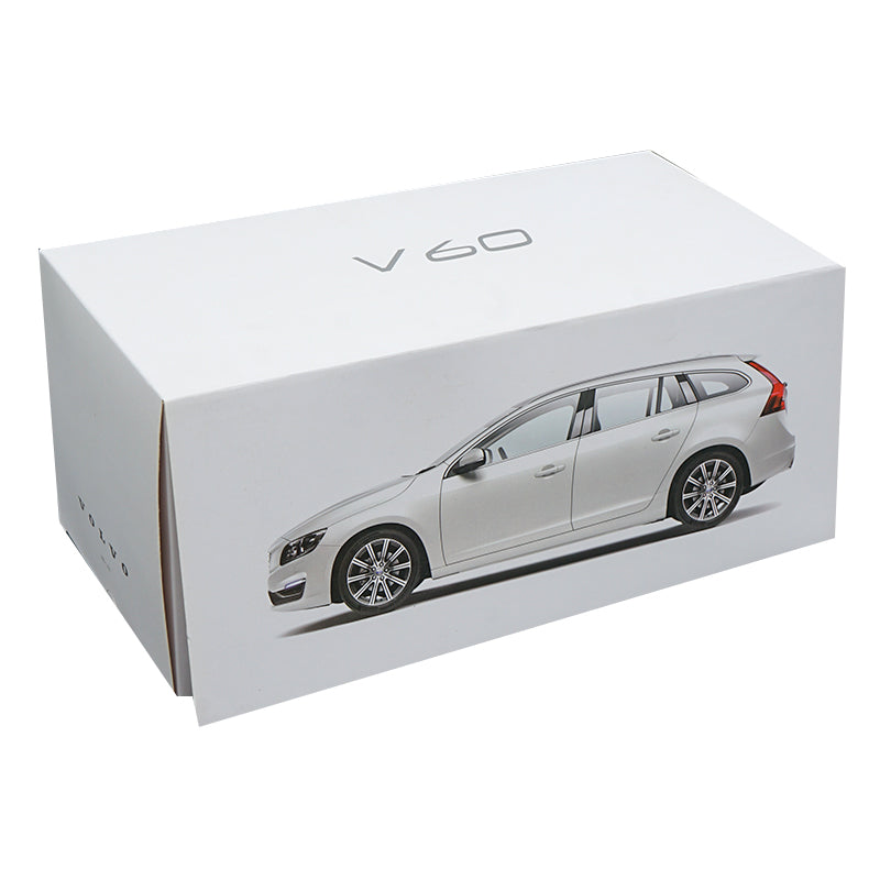 Original factory authentic 1:18 Volvo V60 wagon diecast car models with small gift