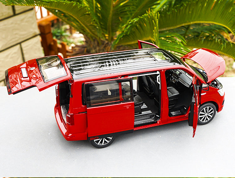  NZG VW Bus T6 Multivan silber 1:18 954/55