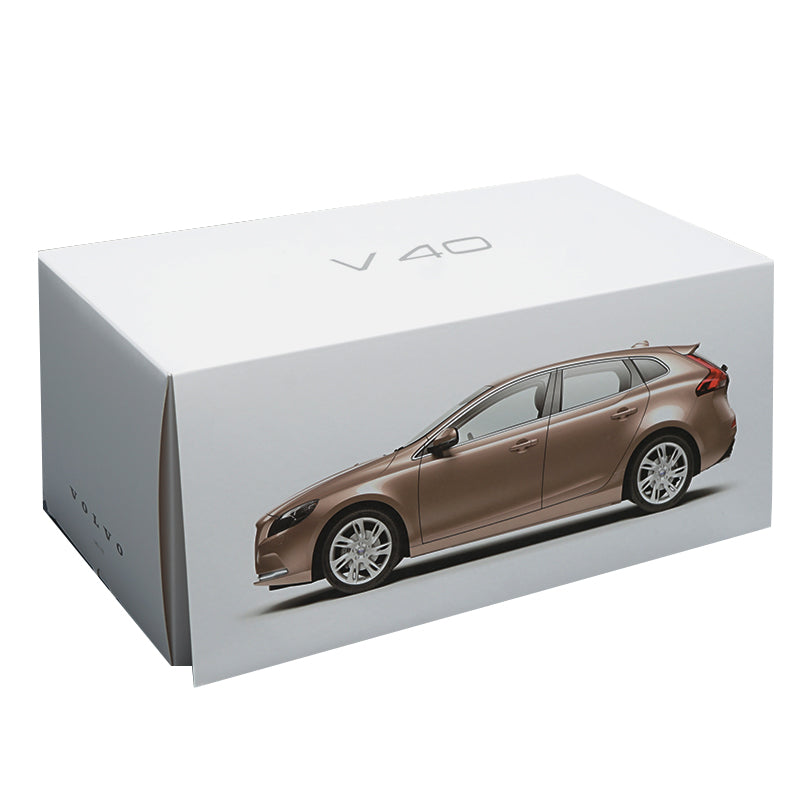 Original factory authentic 1:18 VOLVO V40 wagon diecast car model with small gift