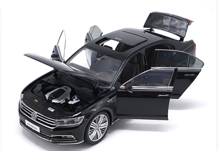 Original factory authentic 1:18 VW PHIDEON alloy toy scale model, diecast car model with small gift